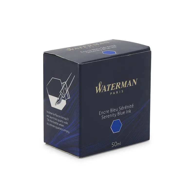 Waterman Serenity Blue Ink Bottle