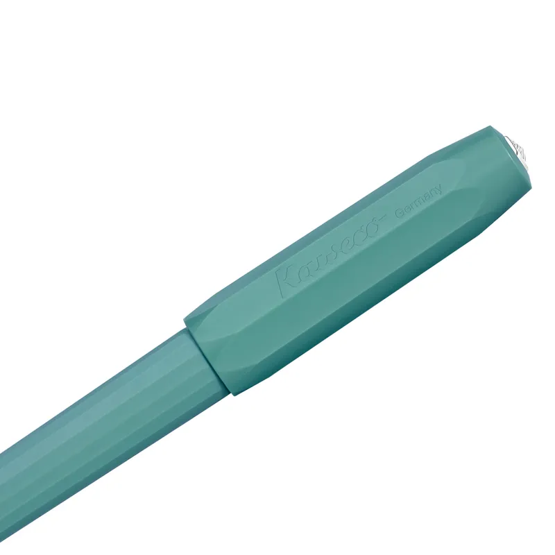 Kaweco Perkeo Fountain Pen Breezy Teal with Silver Trims- Fine