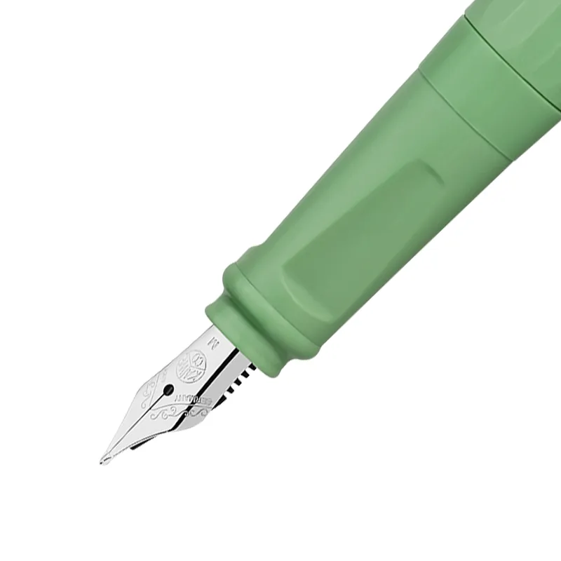 Kaweco Perkeo Fountain Pen Jungle Green with Silver Trims - Fine