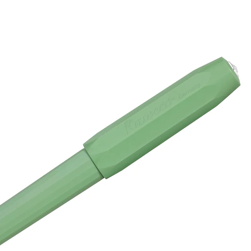 Kaweco Perkeo Fountain Pen Jungle Green with Silver Trims - Fine