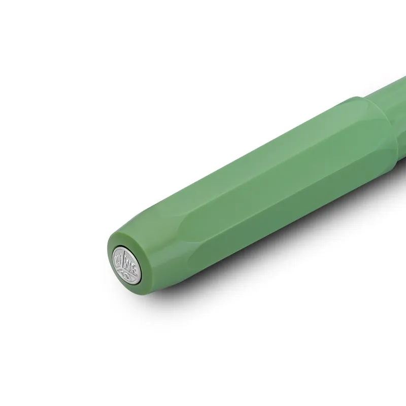 Kaweco Perkeo Fountain Pen Jungle Green with Silver Trims - Fine
