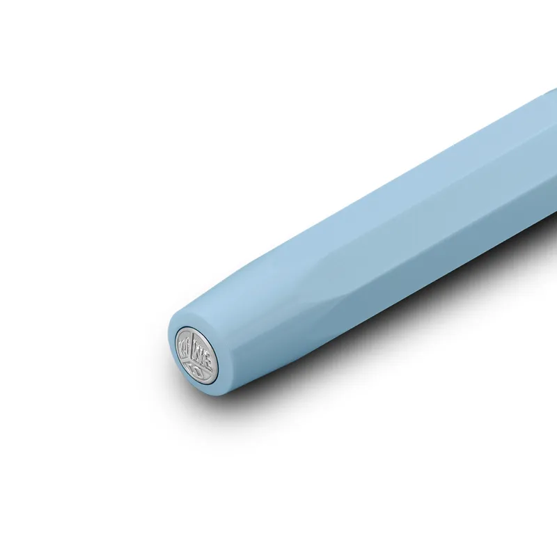Kaweco Collection Fountain Pen Mellow Blue with Silver Trims - Medium