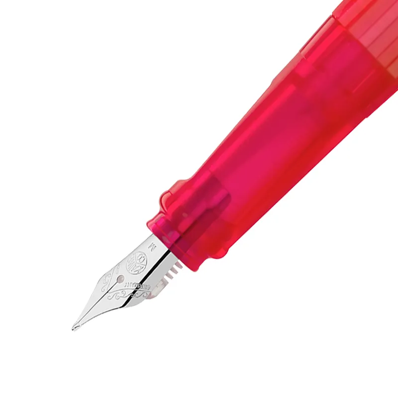 Kaweco Collection Fountain Pen Perkeo Infrared with Silver Trims - Medium