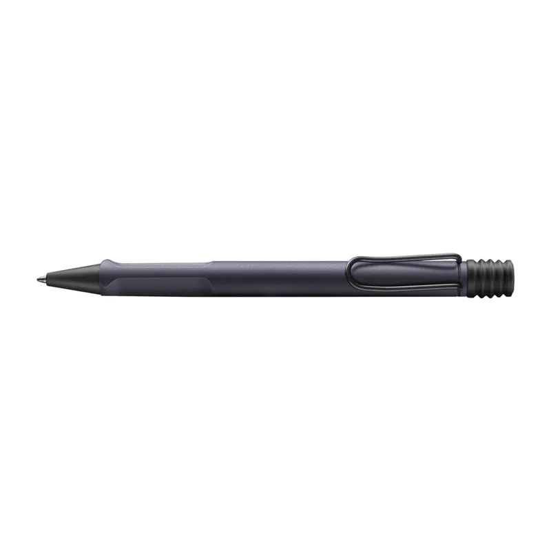 Lamy Safari Steel Black Ballpoint Pen - Special Edition