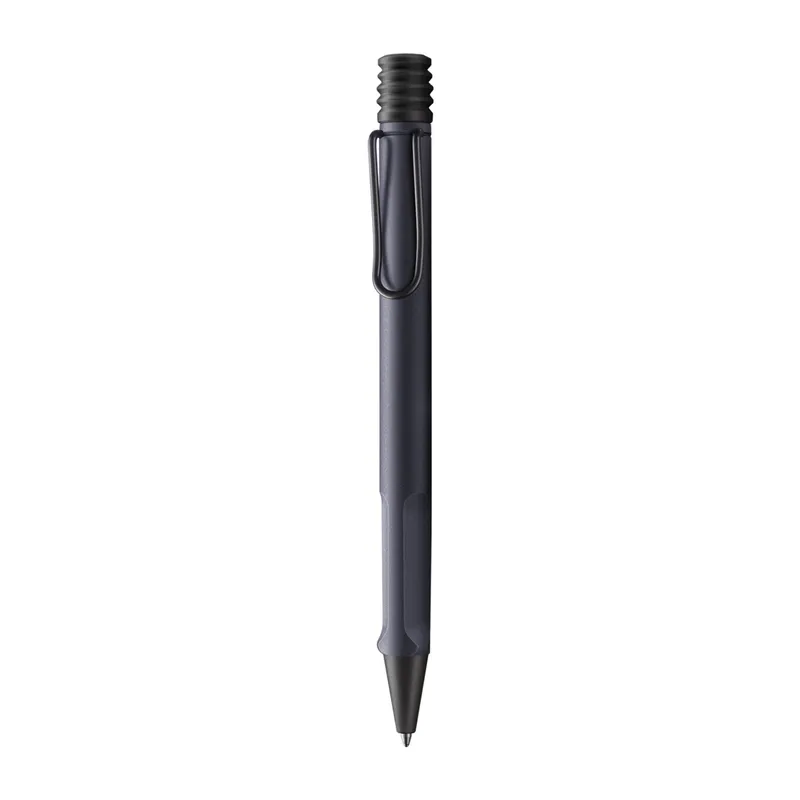 Lamy Safari Steel Black Ballpoint Pen - Special Edition