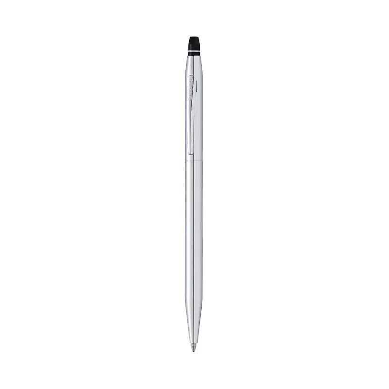 Cross Click Chrome Ballpoint Pen with Chrome Trims
