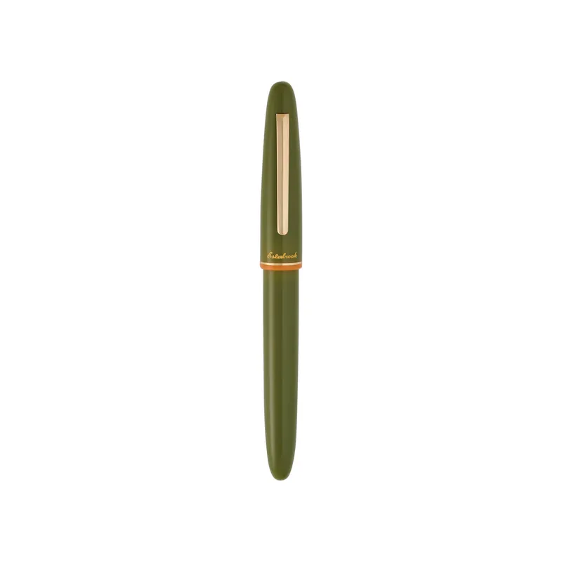 Esterbrook Back to the Land Estie Quirky Leaf Piston Fountain Pen with Gold Trims - Fine