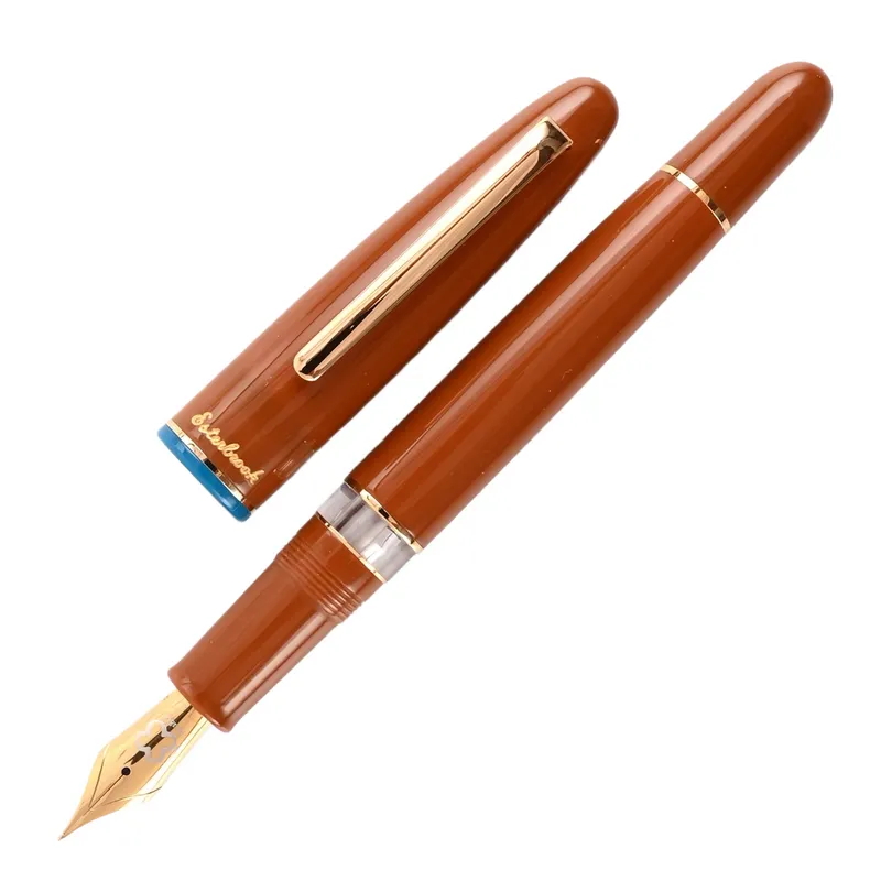 Esterbrook Back to the Land Estie Incredible Rock Piston Fountain Pen with Gold Trims - Medium