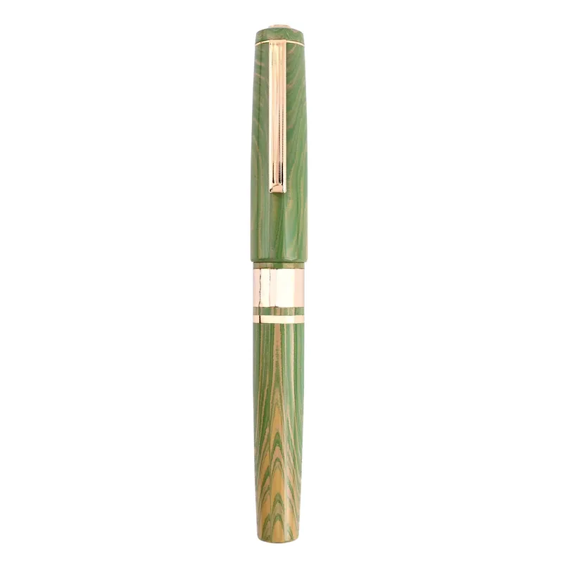 Esterbrook Model J Ebonite Lotus Green Fountain Pen with Gold Trims - Medium