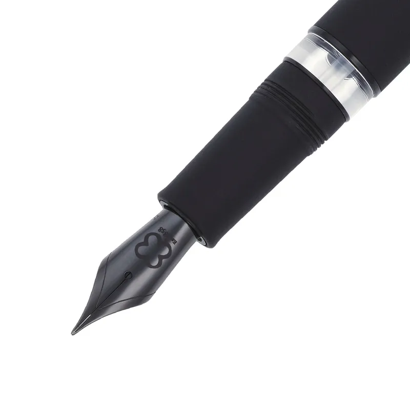 Esterbrook Estie Raven Piston Fountain Pen with Black Trims - Medium