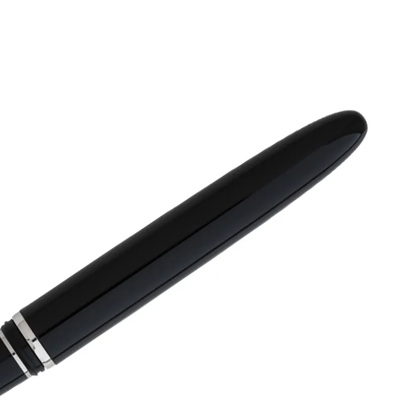 Esterbrook Estie Oversize Ebony Black Fountain Pen with Palladium Trims - Medium