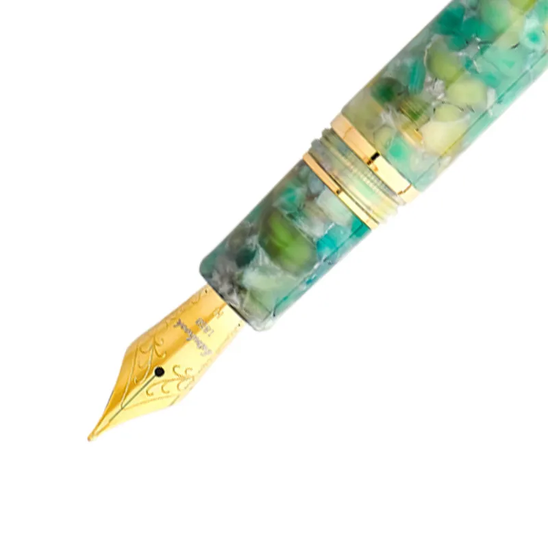 Esterbrook Estie Sea Glass Fountain Pen with Gold Trims - Medium