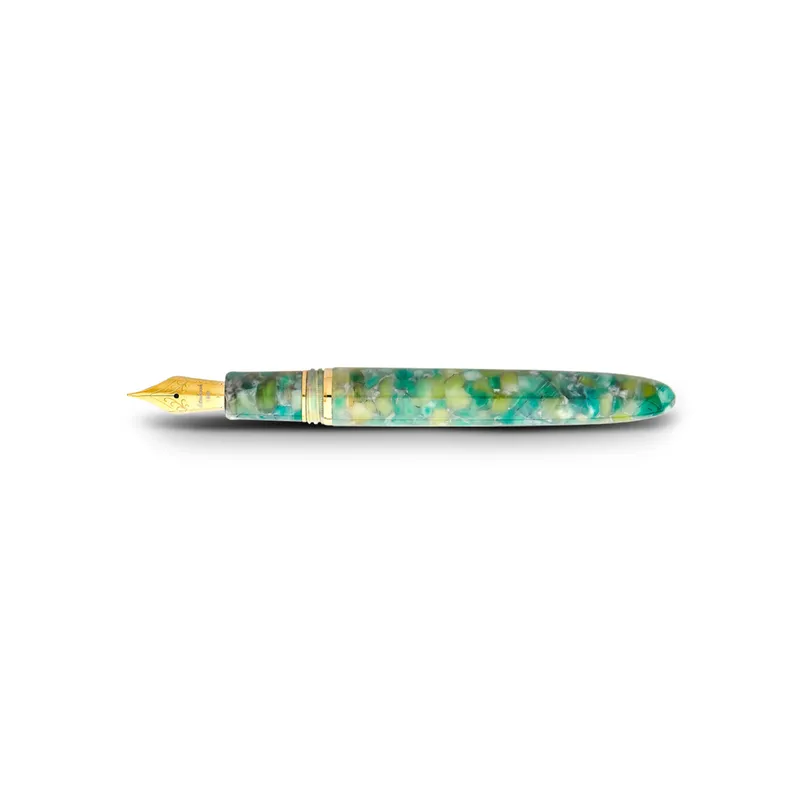 Esterbrook Estie Sea Glass Fountain Pen with Gold Trims - Medium