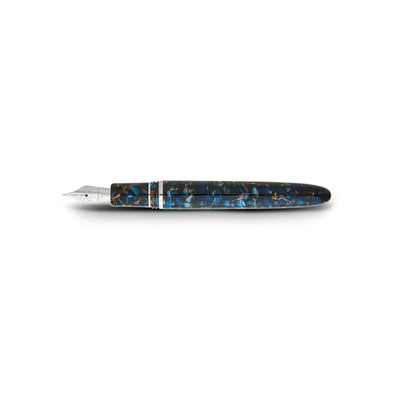 Esterbrook Estie Nouveau Blue Fountain Pen with Gold Trims - Medium