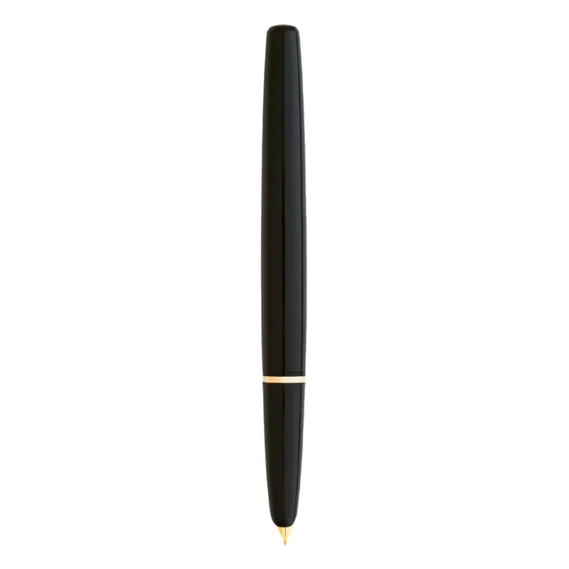Esterbrook Phaeton 300R Black Fountain Pen with Gold Trims - Medium