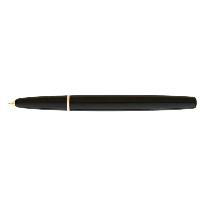 Esterbrook Phaeton 300R Black Fountain Pen with Gold Trims - Medium