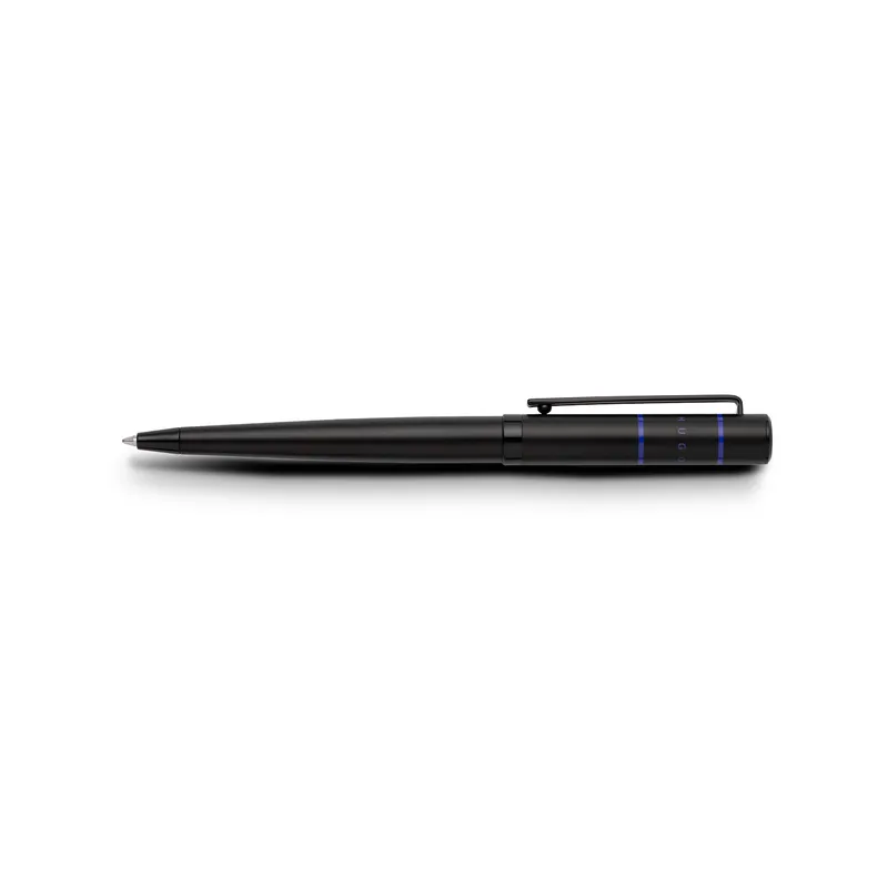 Hugo Boss Ribbon Matrix Blueline Ballpoint Pen - Black