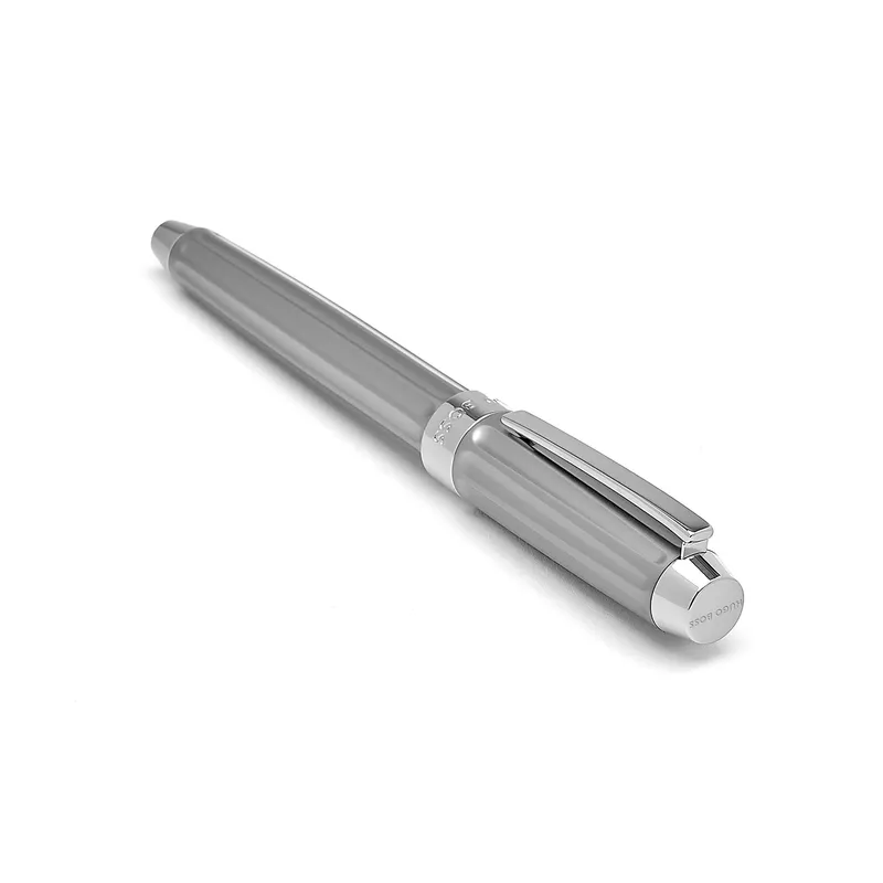 Hugo Boss Beam Fountain Pen Medium - Chrome