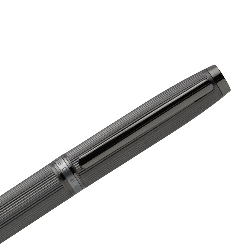 Hugo Boss Blaze Gun Fountain Pen Medium - Grey