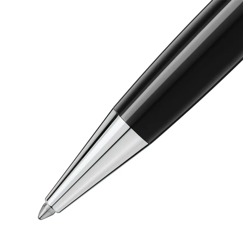 Montblanc 164 MeisterstÃ¼ck Platinum Black Ballpoint Pen