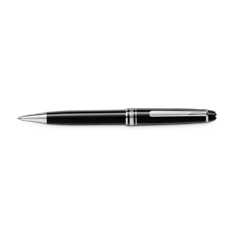 Montblanc 164 MeisterstÃ¼ck Platinum Black Ballpoint Pen