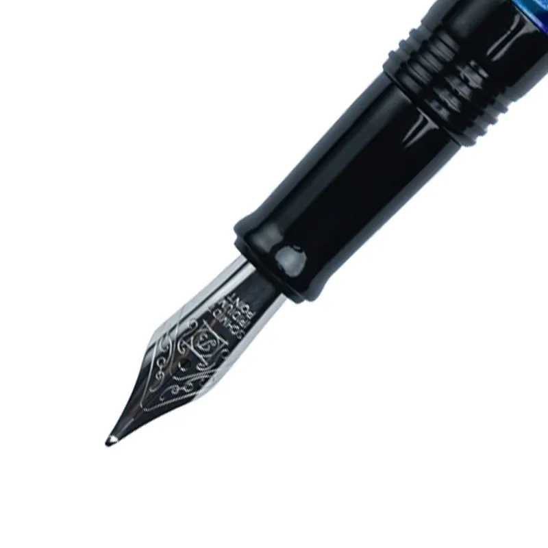 Benu Euphoria Tropical Voyage Blue Fountain Pen - Fine