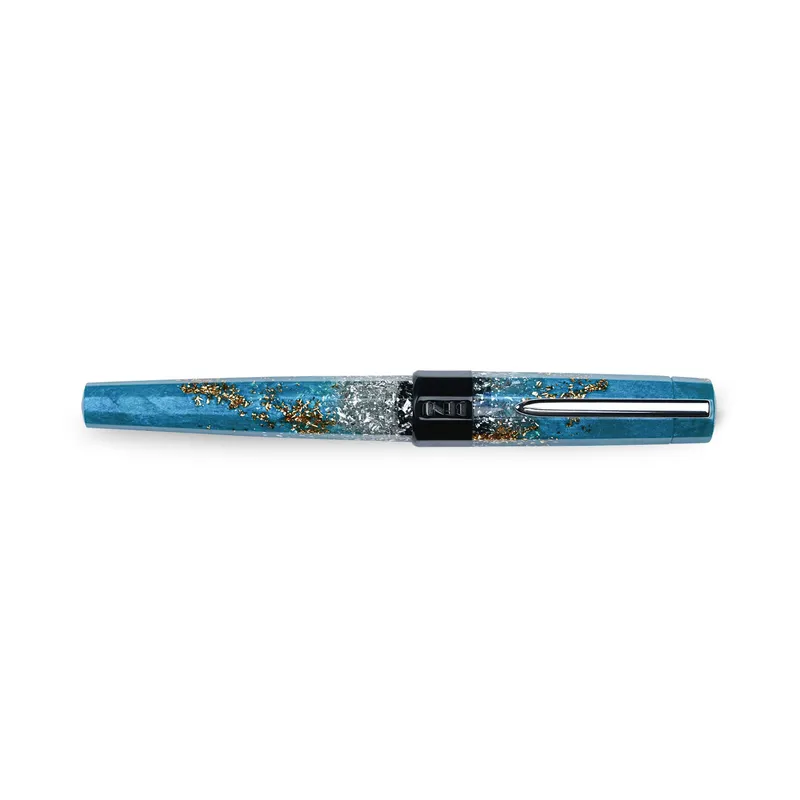 Benu Euphoria Bora Bora Blue Fountain Pen - Fine