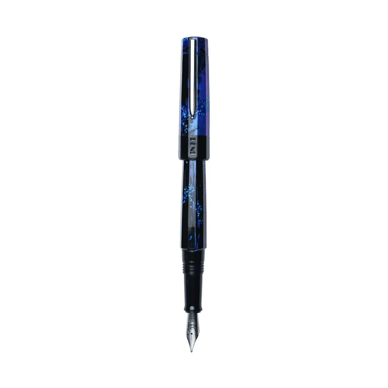 Benu Euphoria French Poetry Blue Fountain Pen - Medium