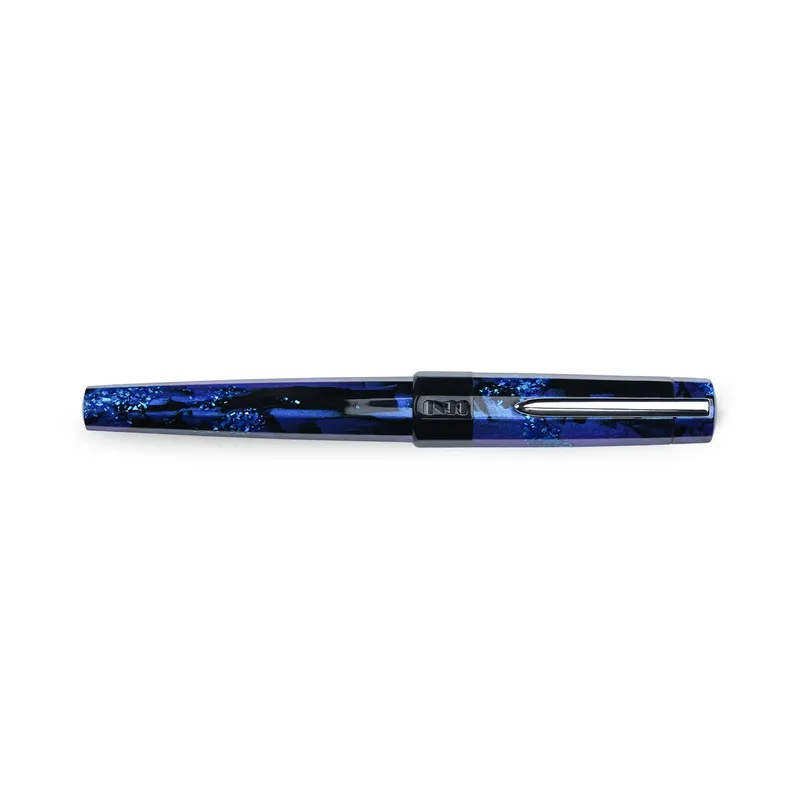 Benu Euphoria French Poetry Blue Fountain Pen - Medium