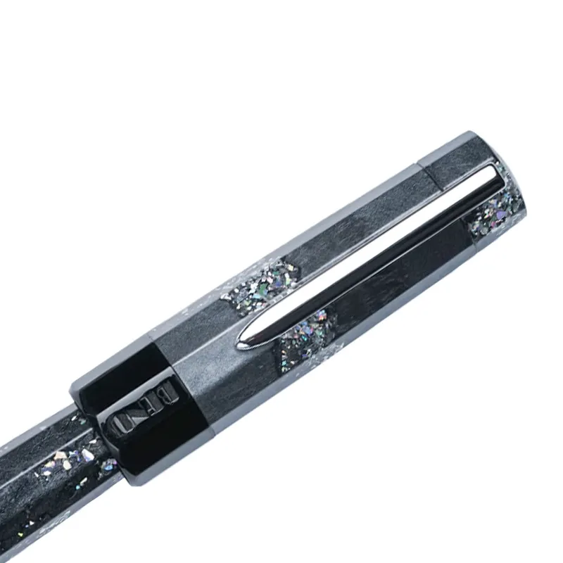 Benu Euphoria Caviar Black Fountain Pen - Fine