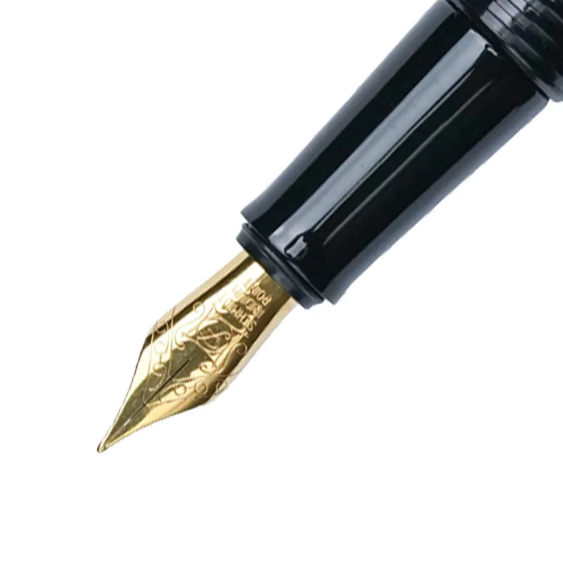 Benu Minima Opal Dust Black Fountain Pen - Fine