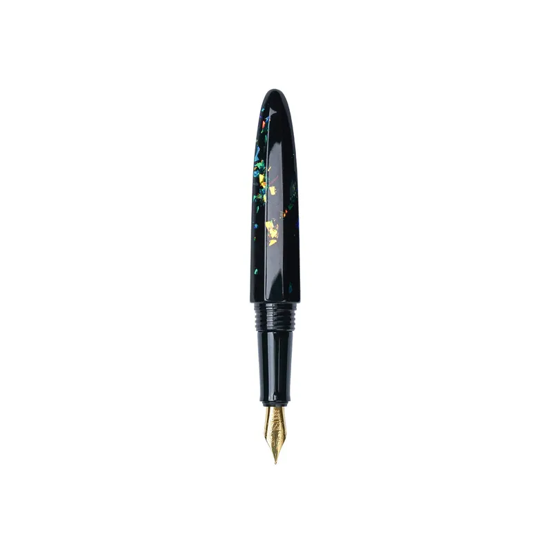 Benu Minima Opal Dust Black Fountain Pen - Fine