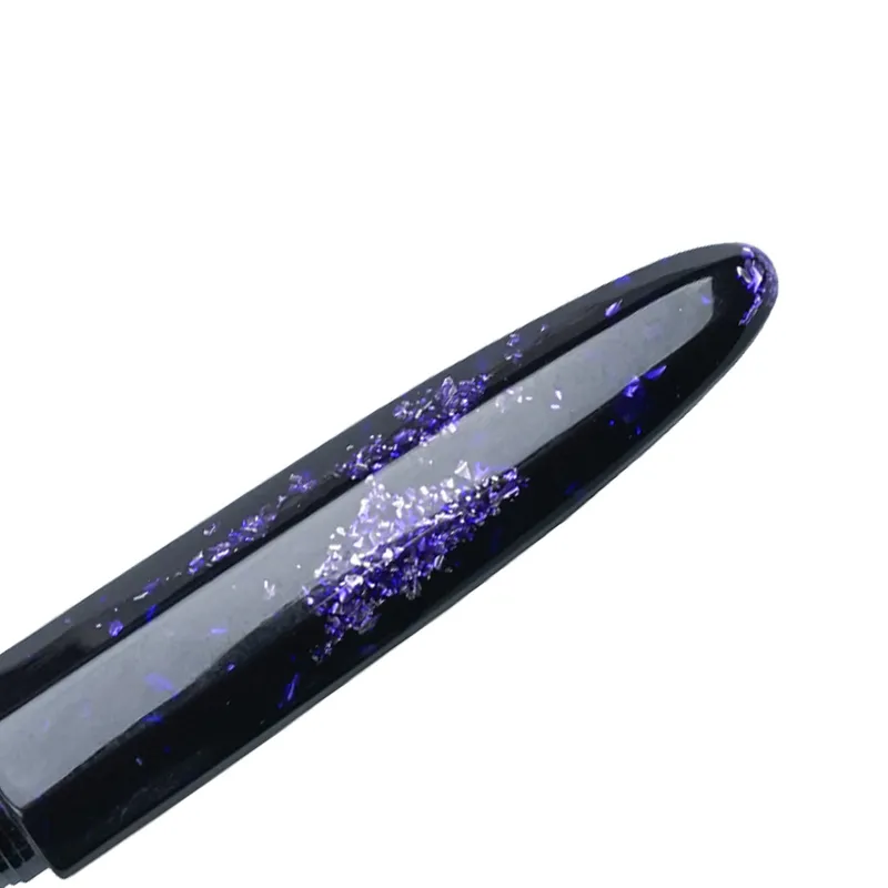 Benu Minima Purple Flame Fountain Pen - Medium