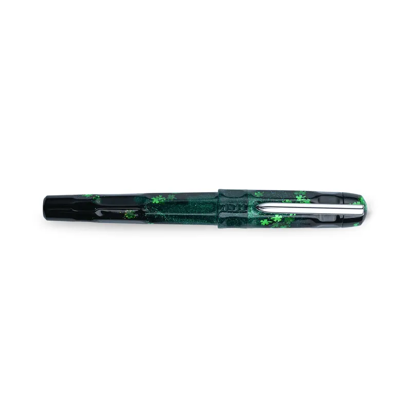 Benu Talisman Four Leaf Clover Green Fountain Pen - Fine