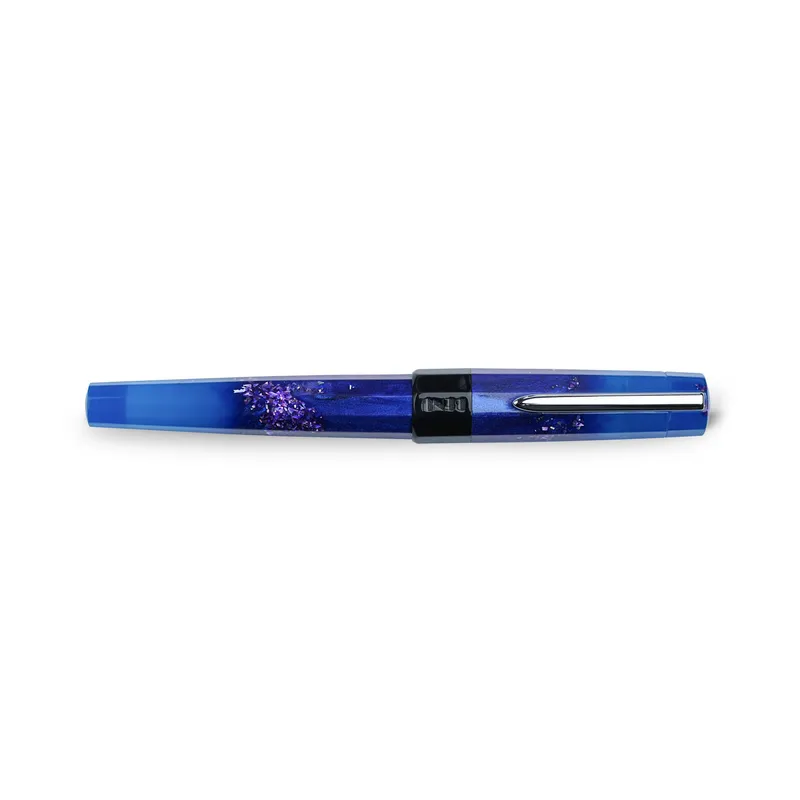 Benu Euphoria Scent of Irises Blue Fountain Pen - Fine