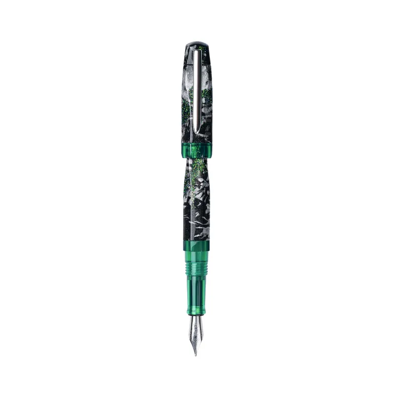 Benu Astrogem Leto Green Fountain Pen - Fine