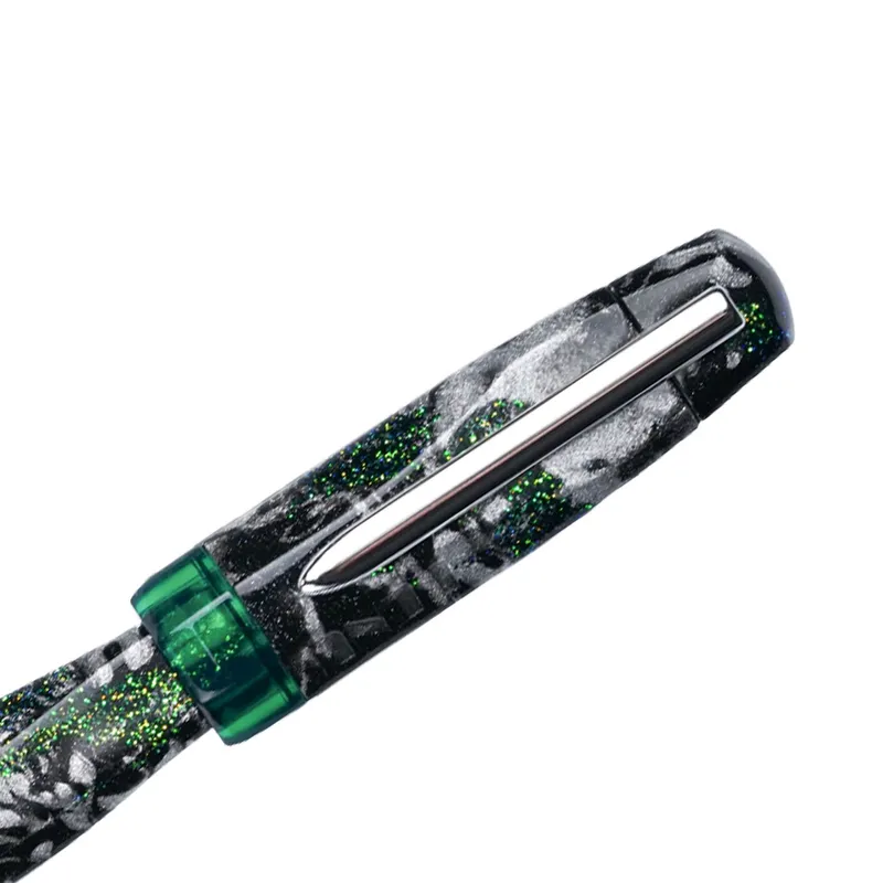 Benu Astrogem Leto Green Fountain Pen - Fine