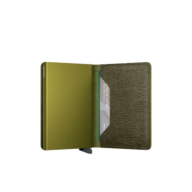 Secrid Slimwallet SC Kelp-Olive