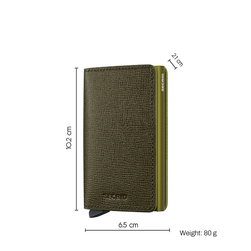Secrid Slimwallet SC Kelp-Olive