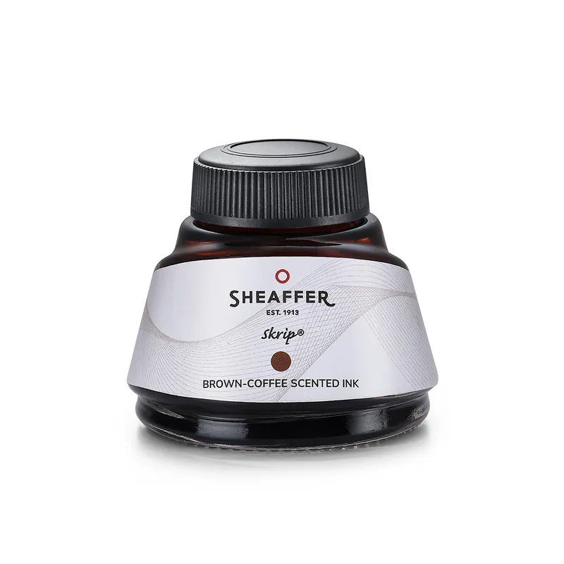 Sheaffer Skrip Coffee-Scented Ink Bottle (50 ml) - Coffee Brown