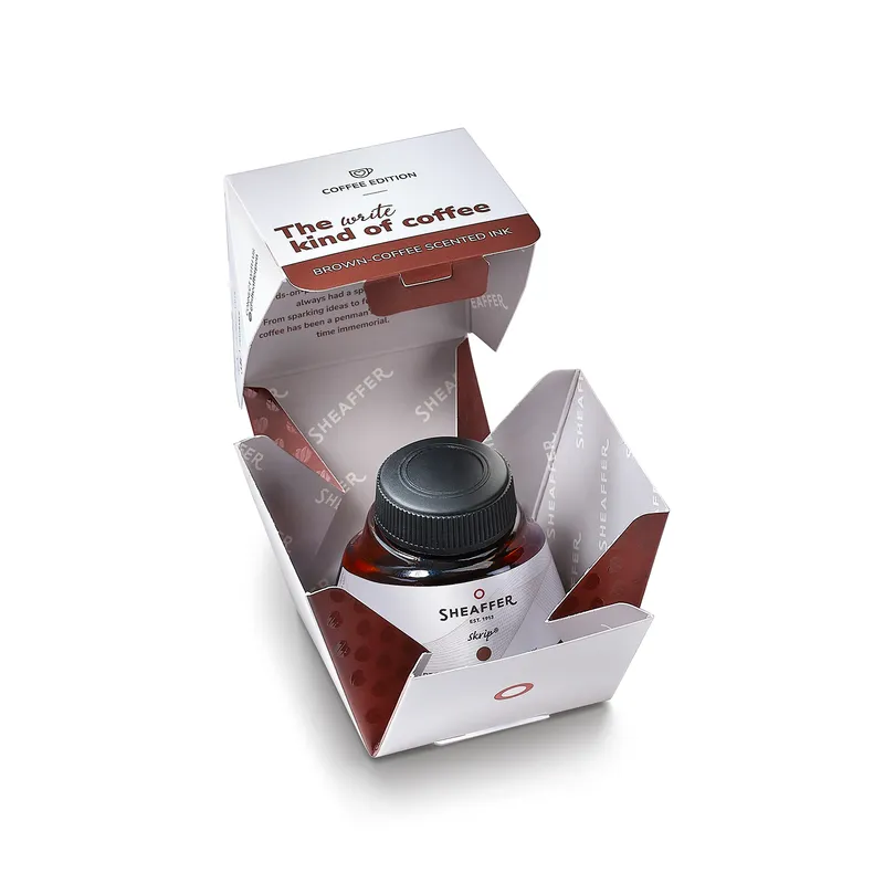 Sheaffer Skrip Coffee-Scented Ink Bottle (50 ml) - Coffee Brown