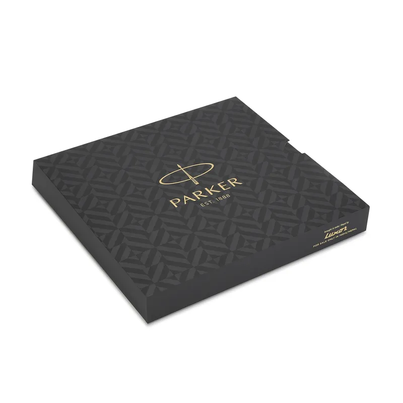 Parker Giftset Vector Standard Ballpoint Pen With Chrome Trim & Notebook