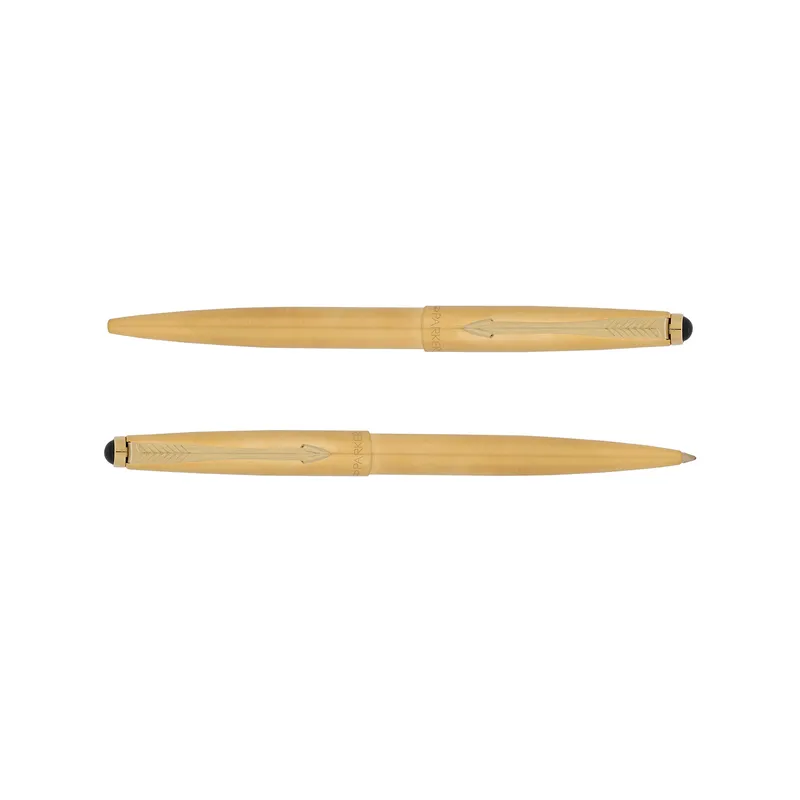 Parker Giftset Galaxy Gold Ballpoint Pen & Notebook
