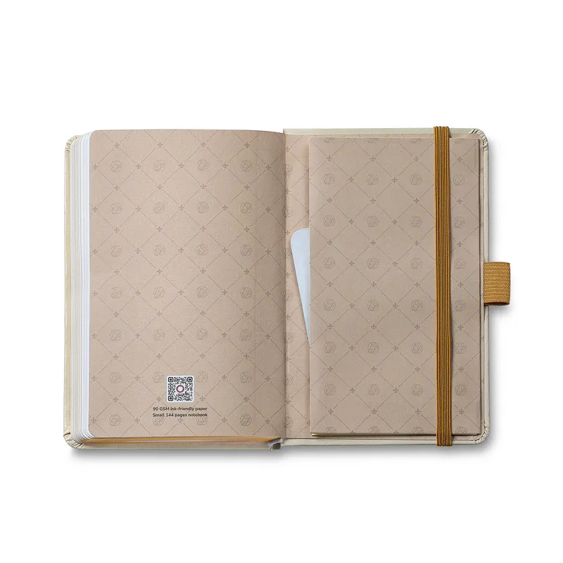 Sheaffer Emily in Paris Small Journal 90 GSM Ink Friendly with Embossed Eiffel Tower - Beige