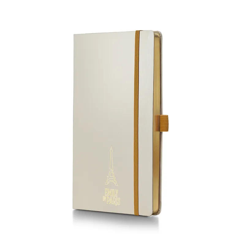 Sheaffer Emily in Paris Medium Journal 90 GSM Ink Friendly with Embossed Eiffel Tower - Beige