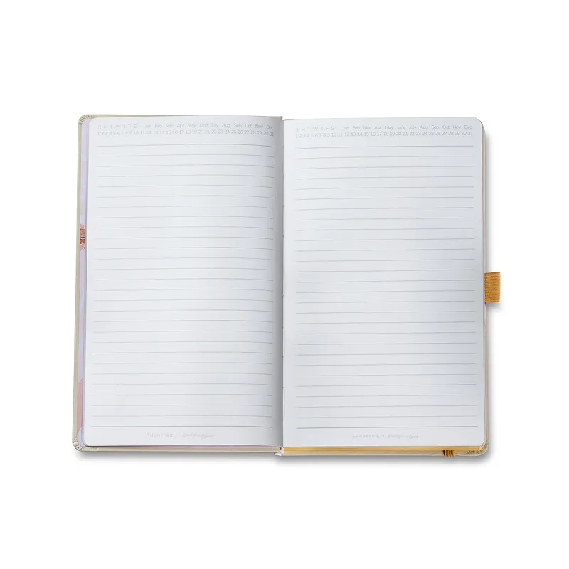 Sheaffer Emily in Paris Medium Journal 90 GSM Ink Friendly with Embossed Eiffel Tower - Beige