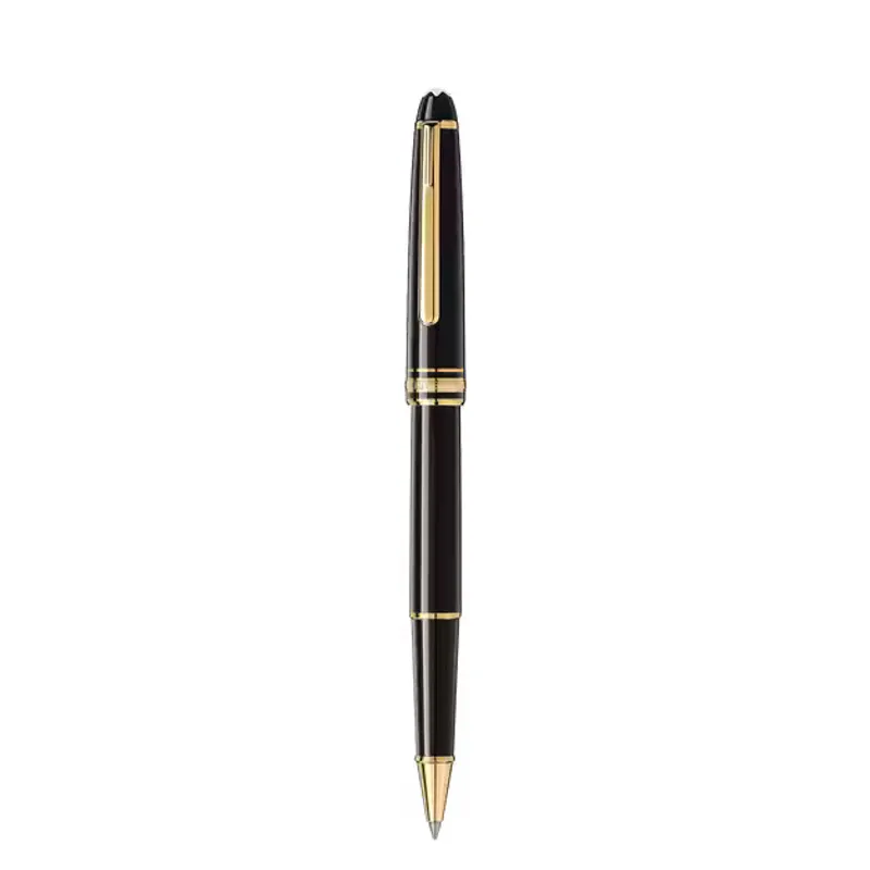 Montblanc MeisterstÃ¼ck Classique Gold Coated Black Rollerball Pen
