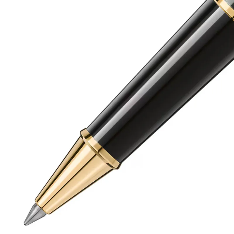 Montblanc MeisterstÃ¼ck Classique Gold Coated Black Rollerball Pen