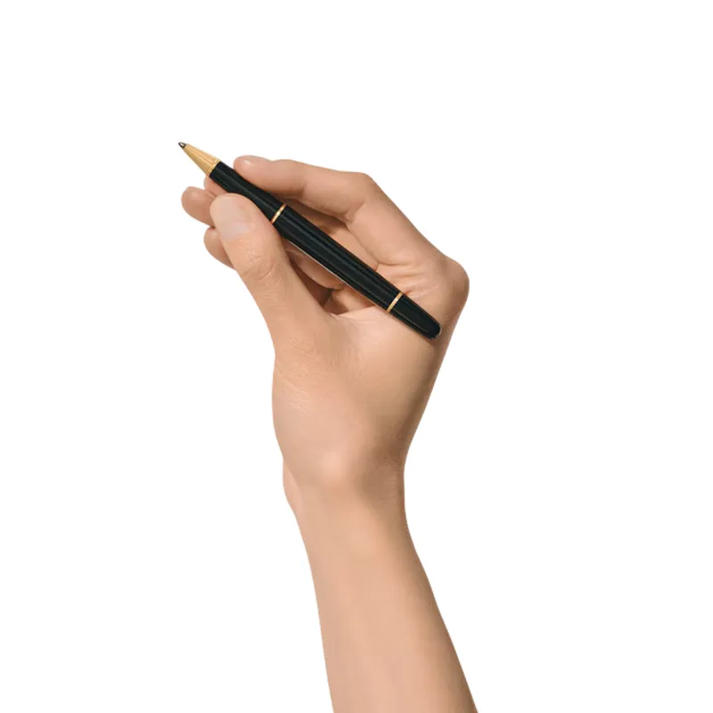 Montblanc MeisterstÃ¼ck Classique Gold Coated Black Rollerball Pen