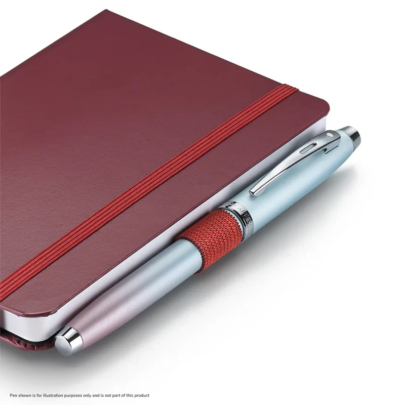 Sheaffer Echoes Of Red 90 GSM Eco-Friendly Hardbound Small Notebook - Burgundy